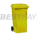 两轮移动垃圾桶W480×D460×H790（100L黄色）