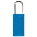 411系列Xenoy青色工程塑料安全鎖（不同花鑰匙）