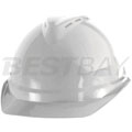 V-GARD Advance白色PE材�|��布吸汗�Ш廊A型安全帽
