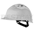 代爾塔 QUARTZ I 石英1型抗紫外線安全帽 透氣 白色