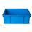 可堆式物流箱W600×D400×H230（藍色）